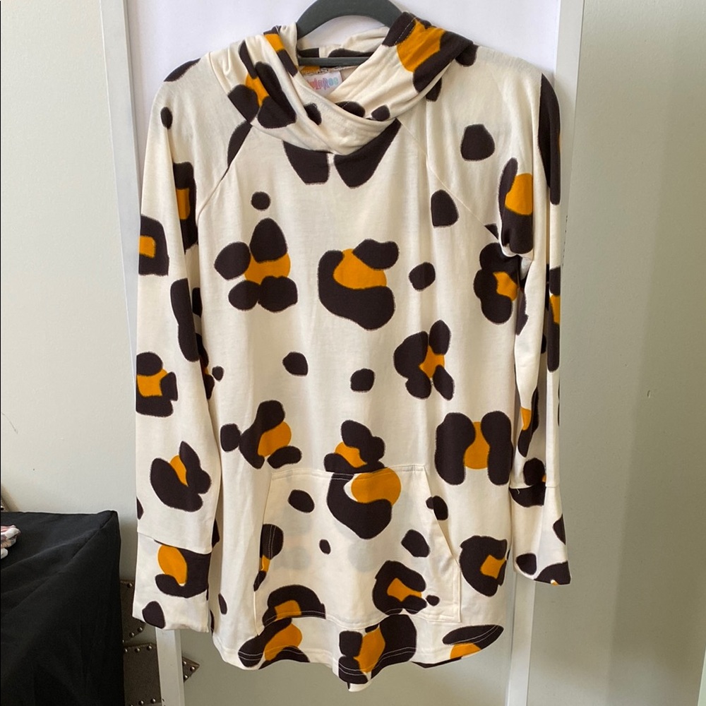 Leopard Print Women's Sweater